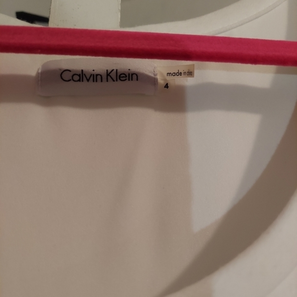 Calvin Klein Ruffle Layer Dress - Picture 3 of 4